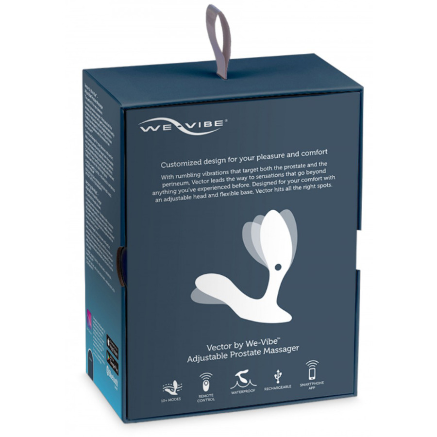 We-Vibe - Vector Verstelbare Prostaat Massager Met App Anale Speeltjes